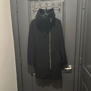 Cole Haan Black Trench Coat